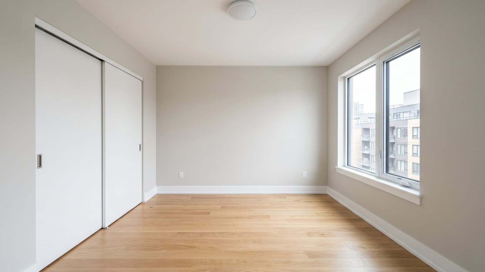 Bedroom Virtual Staging Before and After Examples Modern Before