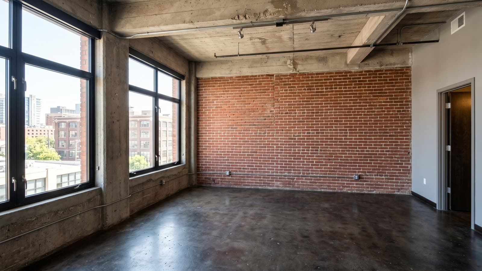 Bedroom Virtual Staging Before and After Examples Industrial Before