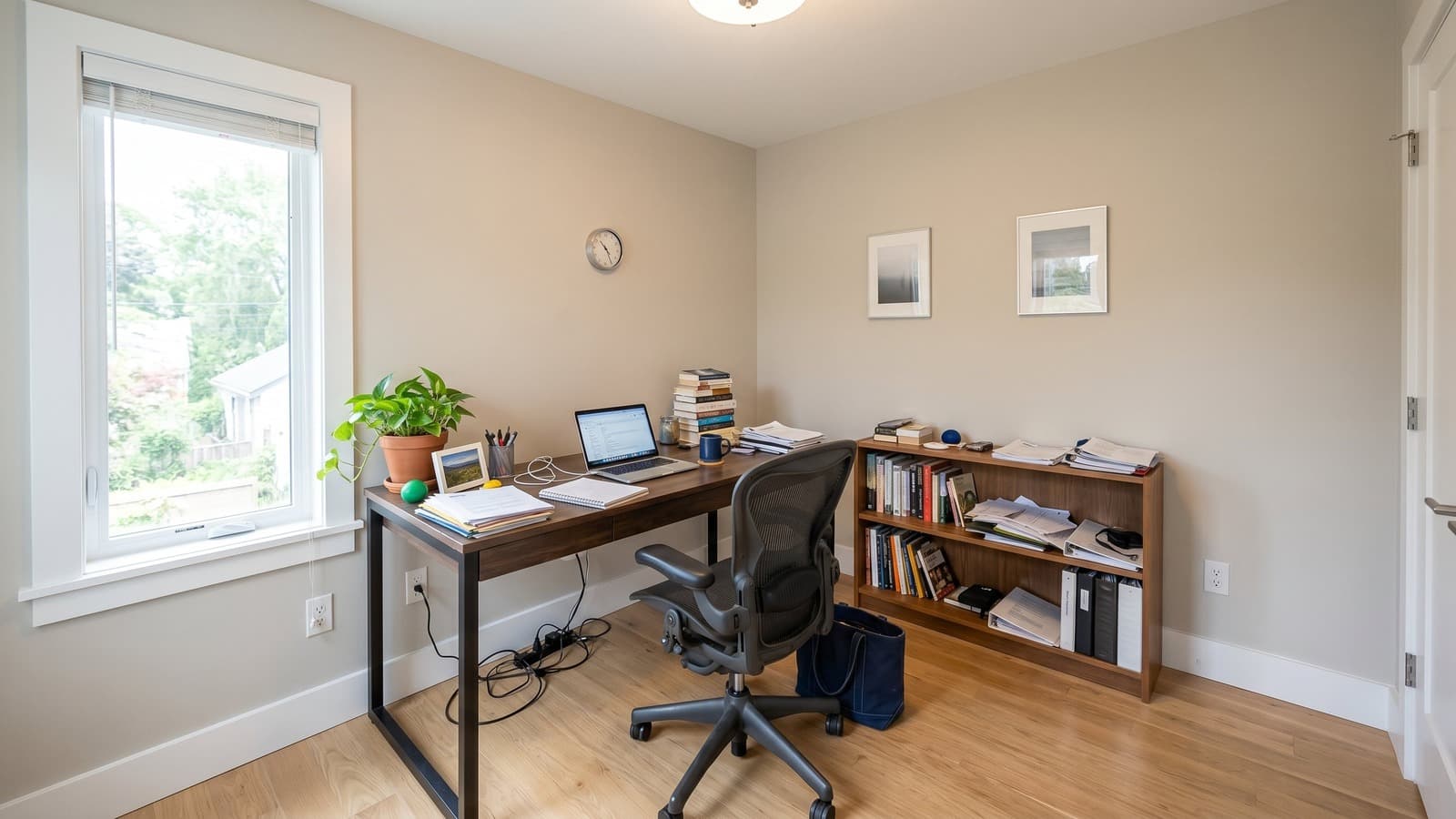 Occupied Home Furniture Removal Before and After Examples Office Before