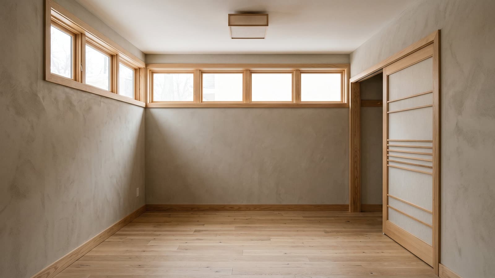 Dining Room Virtual Staging Before and After Examples Japandi Before