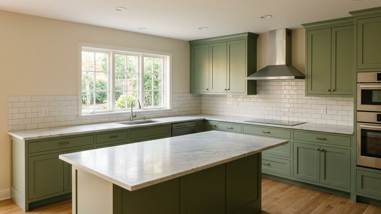 Kitchen Virtual Staging Before and After Examples Traditional Before