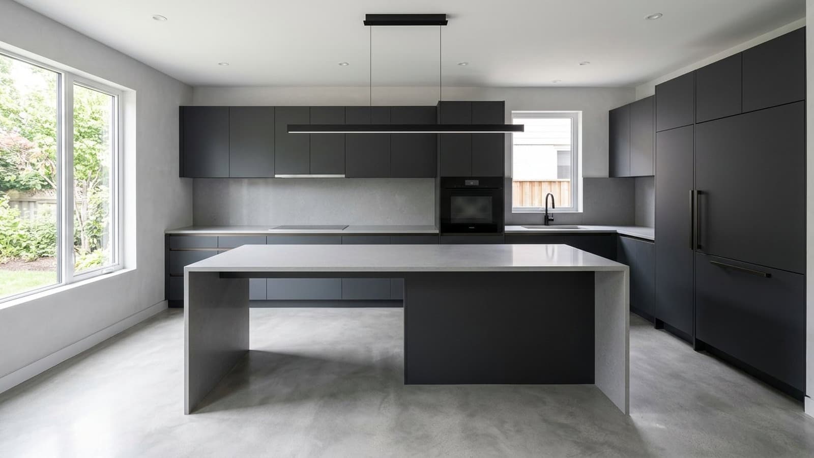Kitchen Virtual Staging Before and After Examples Modern Before