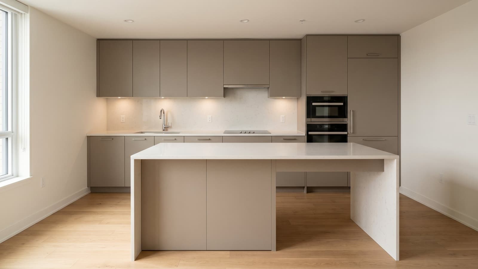 Kitchen Virtual Staging Before and After Examples Modern Before