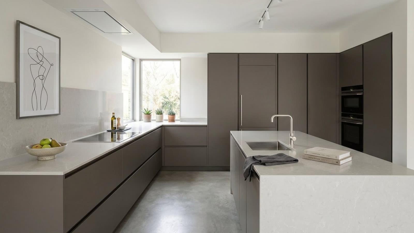 Kitchen Virtual Staging Before and After Examples Minimalist After