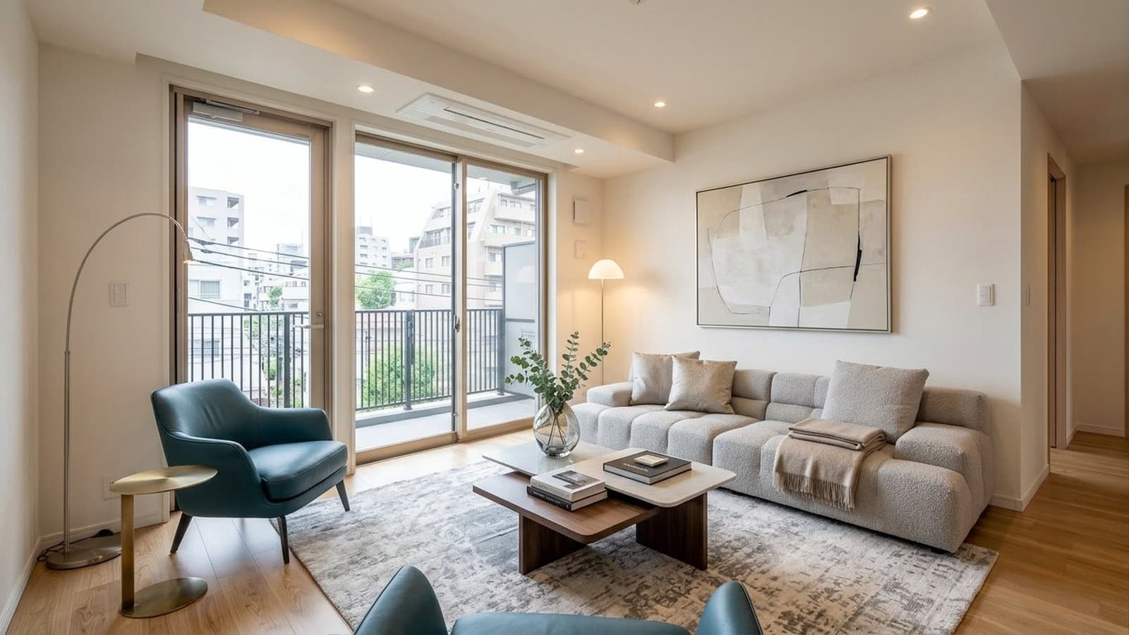 Living Room Virtual Staging Before and After Examples Luxury After