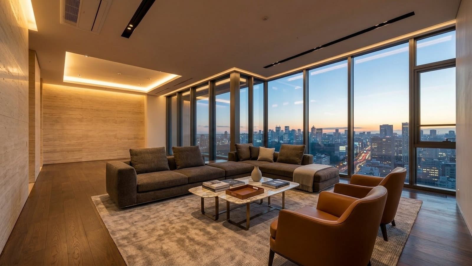 Living Room Virtual Staging Before and After Examples Luxury After