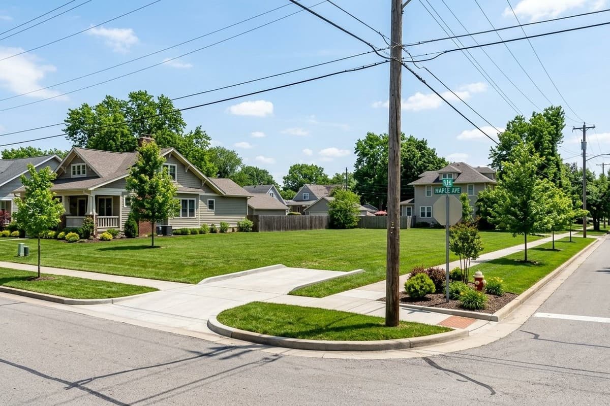 AI House Rendering For Real Estate Suburban Before